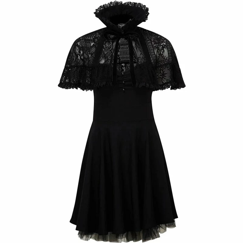 Killstar Halter Dress With Shrug - Ambrose 6 Killstar Halter Dress With Shrug - Ambrose - Image 6