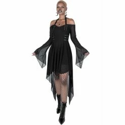Killstar High-Low Dress - Fire Dancer