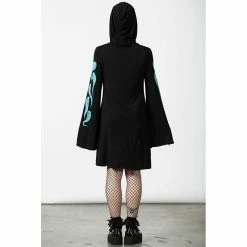 Killstar Hood Dress - Dark Lady -The Rock Shop - shop killstar hood dress dark lady6