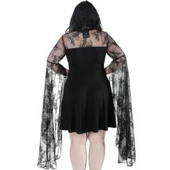 Killstar Hood Dress - Dead Inside 7 Killstar Hood Dress - Dead Inside -The Rock Shop - shop killstar hood dress dead inside3