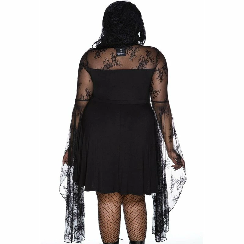 Killstar Hood Dress - Dead Inside 5 Killstar Hood Dress - Dead Inside - Image 5