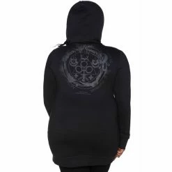 Killstar Hood Dress - Elysian Fields -The Rock Shop - shop killstar hood dress elysian fields5