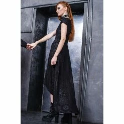 Killstar Maxi Dress - Deadly Dana -The Rock Shop - shop killstar maxi dress deadly dana5