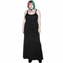 Killstar Maxi Dress - Dethroned -The Rock Shop - shop killstar maxi dress dethroned4