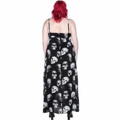 Killstar Maxi Dress - Heads Rollin' -The Rock Shop - shop killstar maxi dress heads rollin5