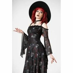 Killstar Maxi Dress - Mystic Meadow -The Rock Shop - shop killstar maxi dress mystic meadow3