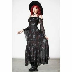 Killstar Maxi Dress - Mystic Meadow -The Rock Shop - shop killstar maxi dress mystic meadow5