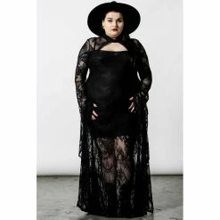 Killstar Maxi Dress - Phenomena Black 10 Killstar Maxi Dress - Phenomena Black -The Rock Shop - shop killstar maxi dress phenomena black5