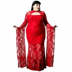 Killstar Maxi Dress - Phenomena Scarlet