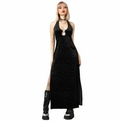 KILLSTAR Maxi Dress - Second Skin Black