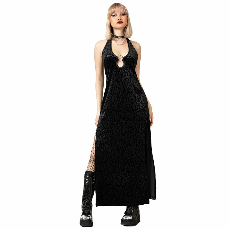 KILLSTAR Maxi Dress - Second Skin Black 1 KILLSTAR Maxi Dress - Second Skin Black