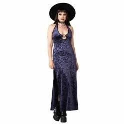 KILLSTAR Maxi Dress - Second Skin Plum
