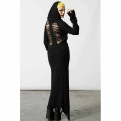 Killstar Maxi Dress - Tunnel Vision 8 Killstar Maxi Dress - Tunnel Vision -The Rock Shop - shop killstar maxi dress tunnel vision3