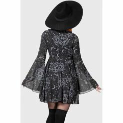 KILLSTAR Mini Dress - Astral Willow -The Rock Shop - shop killstar mini dress astral willow6