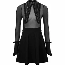 Killstar Mini Dress - Cemetery Drive -The Rock Shop - shop killstar mini dress cemetery drive5