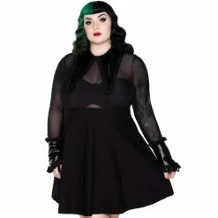 Killstar Mini Dress - Cemetery Drive -The Rock Shop - shop killstar mini dress cemetery drive6