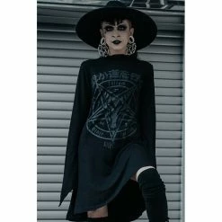 Killstar Mini Dress - Charmstone -The Rock Shop - shop killstar mini dress charmstone4