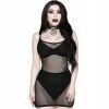 Killstar Mini Dress - Feral AF Black