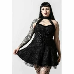 Killstar Mini Dress - Ghoulish Party -The Rock Shop - shop killstar mini dress ghoulish party4