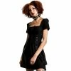 Killstar Mini Dress - Grave Rebellion Black