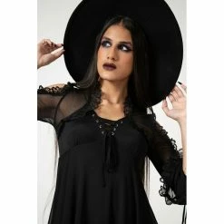KILLSTAR Mini Dress - Haunted Maiden -The Rock Shop - shop killstar mini dress haunted maiden3