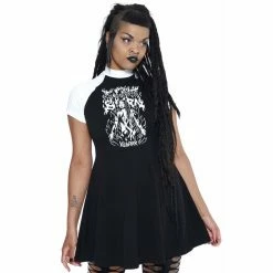 Killstar Mini Dress - I Can't Burn
