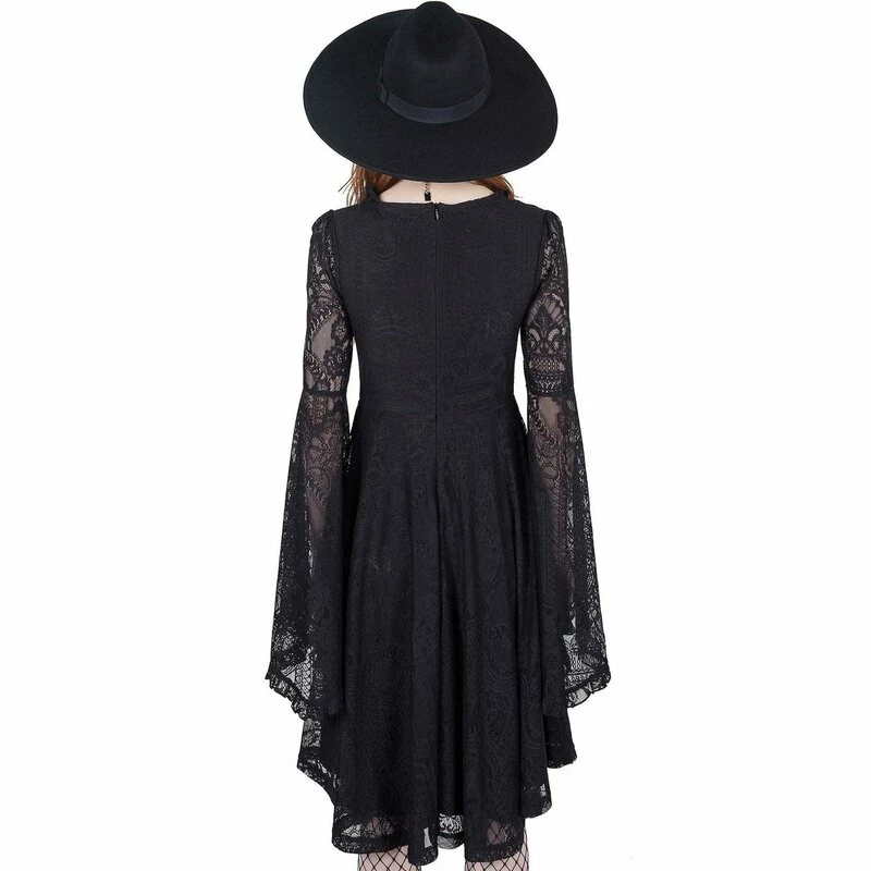 Killstar Mini Dress - Killing Kisses Black 4 Killstar Mini Dress - Killing Kisses Black - Image 4