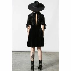 Killstar Mini Dress - Miss Furfur 9 Killstar Mini Dress - Miss Furfur -The Rock Shop - shop killstar mini dress miss furfur4