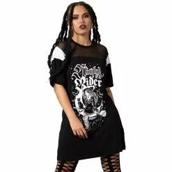 Killstar Mini Dress - Nightrider Mesh