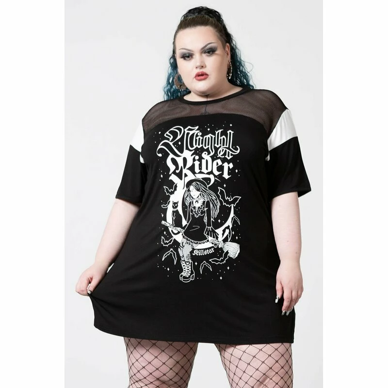 Killstar Mini Dress - Nightrider Mesh 4 Killstar Mini Dress - Nightrider Mesh - Image 4