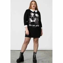 Killstar Mini Dress - Perky Collar -The Rock Shop - shop killstar mini dress perky collar3