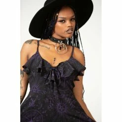KILLSTAR Mini Dress - Witches Finger -The Rock Shop - shop killstar mini dress witches finger3