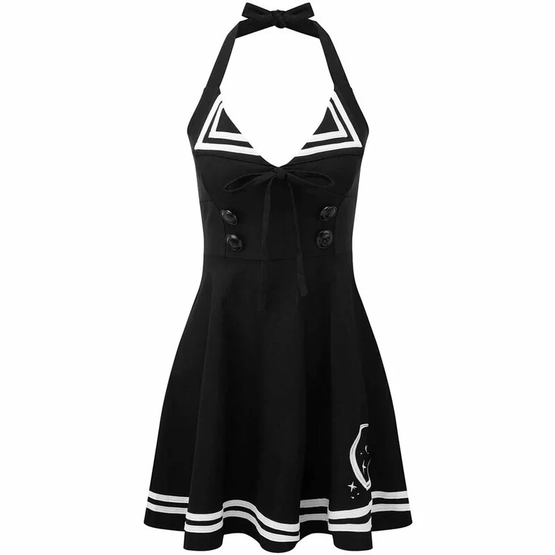 Killstar Neckholder Mini Dress - Yuzuki 4 Killstar Neckholder Mini Dress - Yuzuki - Image 4