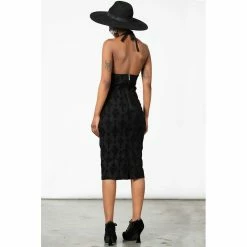 Killstar Pencil Dress - Blessings -The Rock Shop - shop killstar pencil dress blessings3