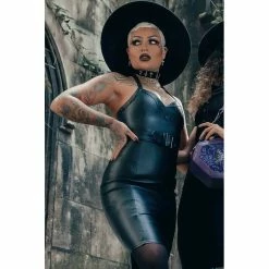 Killstar Pencil Dress - Eclipse -The Rock Shop - shop killstar pencil dress eclipse3