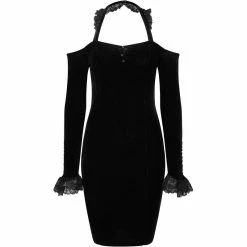 Killstar Pencil Dress - L'Amour Est Morte 8 Killstar Pencil Dress - L'Amour Est Morte -The Rock Shop - shop killstar pencil dress lamour est morte3