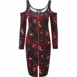 Killstar Pencil Dress - Sinner -The Rock Shop - shop killstar pencil dress sinner4