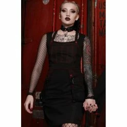Killstar Pinafore Dress - Dark Daydreams -The Rock Shop - shop killstar pinafore dress dark daydreams3