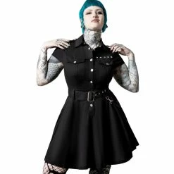 Killstar Shirt Dress - Billeted