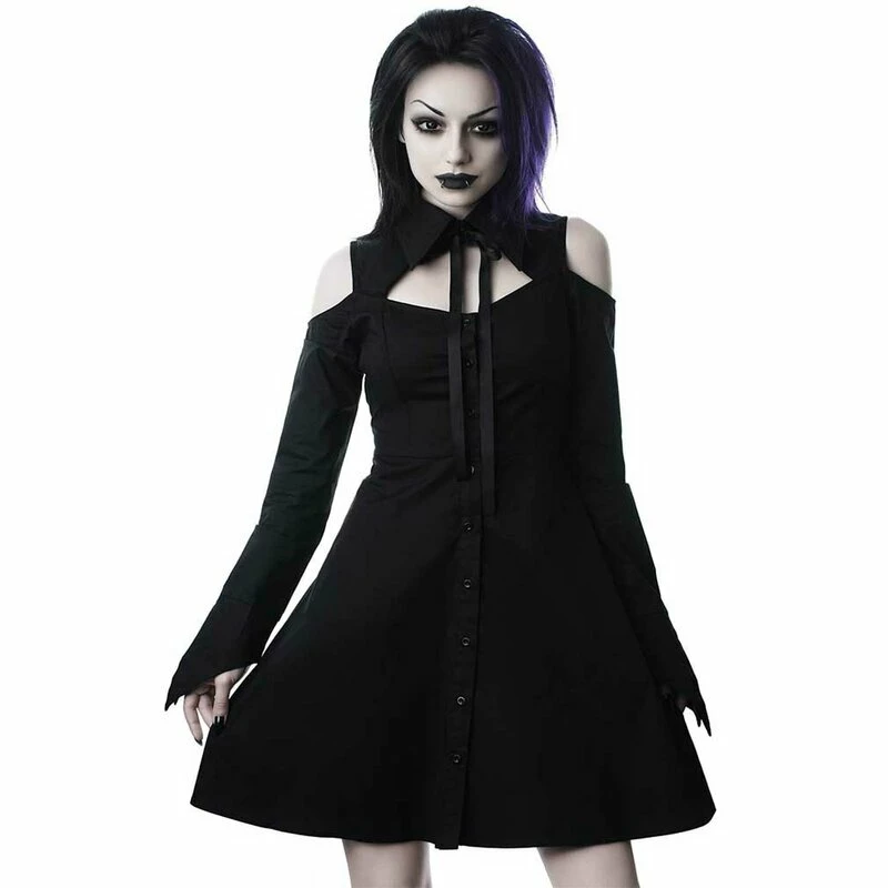 Killstar Shirt Dress - Exorcista 1 Killstar Shirt Dress - Exorcista