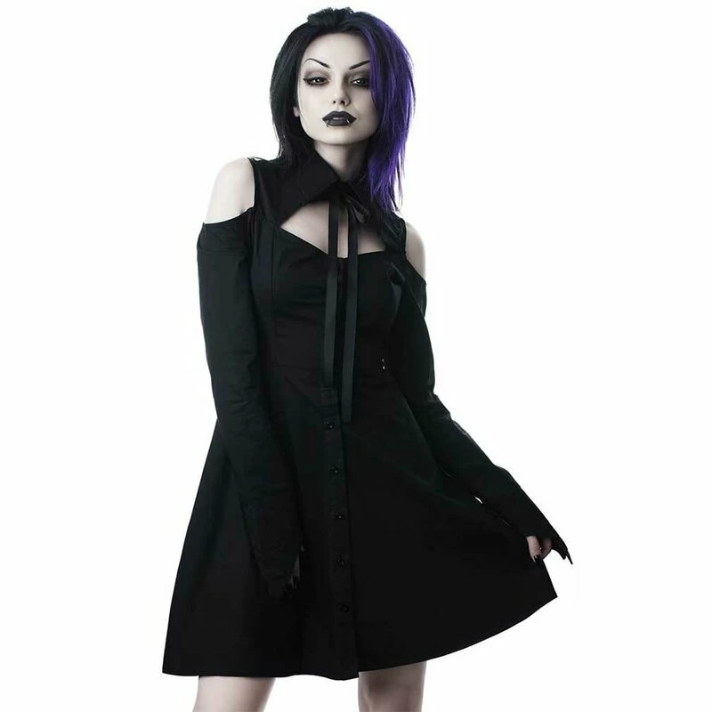 Killstar Shirt Dress - Exorcista 2 Killstar Shirt Dress - Exorcista - Image 2