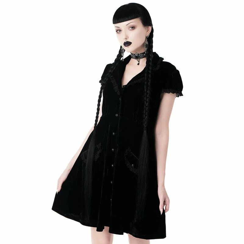 Killstar Shirt Dress - Maribella 2 Killstar Shirt Dress - Maribella - Image 2