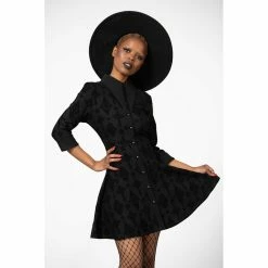 Killstar Shirt Dress - Vanda -The Rock Shop - shop killstar shirt dress vanda3
