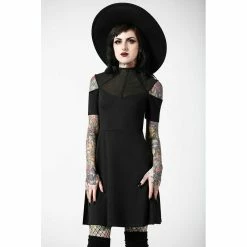 Killstar Skater Dress - Astra -The Rock Shop - shop killstar skater dress astra4