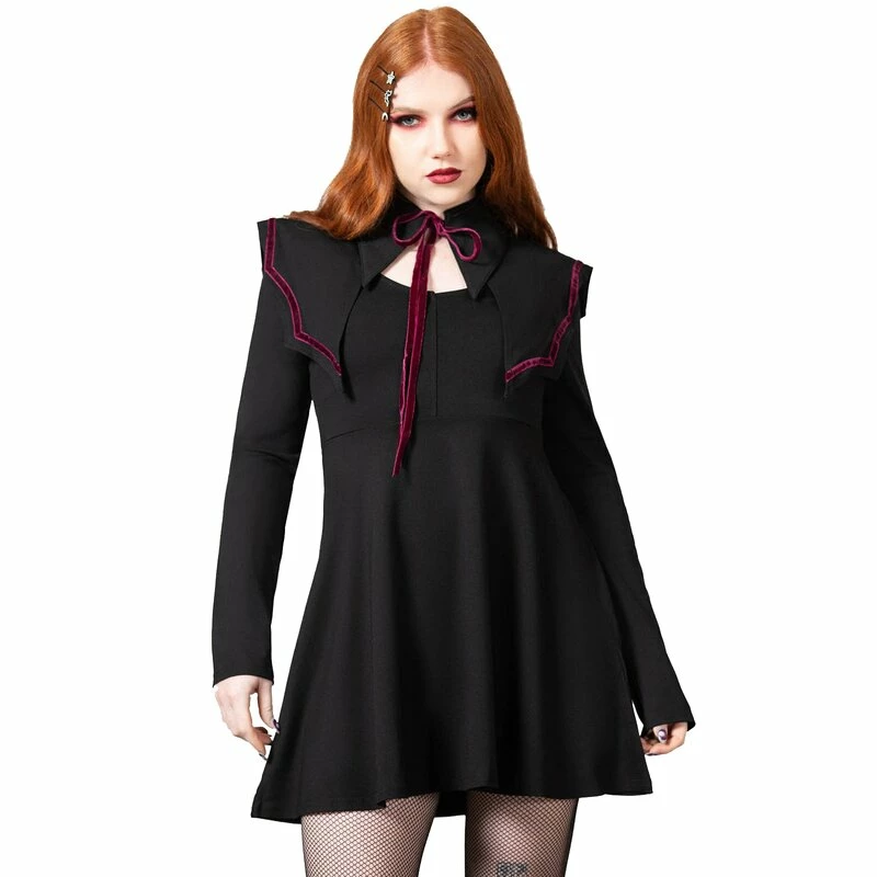 KILLSTAR Skater Dress - Bat Magic 1 KILLSTAR Skater Dress - Bat Magic