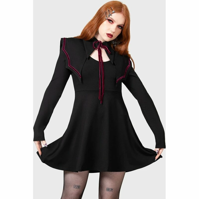 KILLSTAR Skater Dress - Bat Magic 4 KILLSTAR Skater Dress - Bat Magic - Image 4
