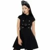 Killstar Skater Dress - Black-Ops Black