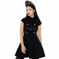 Killstar Skater Dress - Black-Ops Black