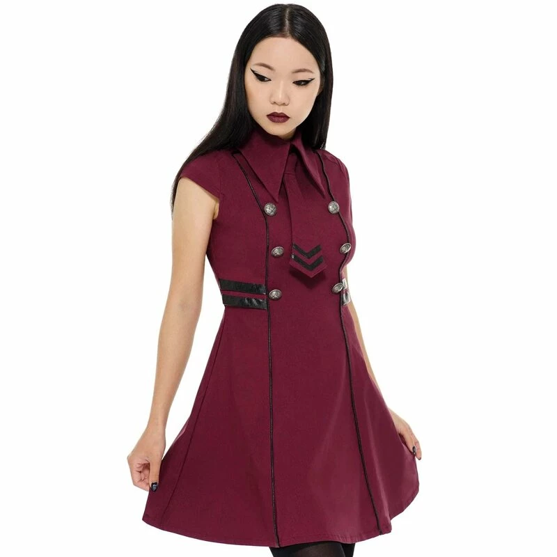 Killstar Skater Dress - Black-Ops Blood 1 Killstar Skater Dress - Black-Ops Blood