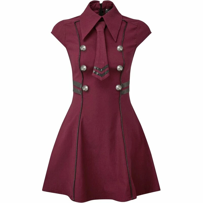 Killstar Skater Dress - Black-Ops Blood 5 Killstar Skater Dress - Black-Ops Blood - Image 5